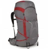 Sac à Dos Randonnée Femme EJA PRO 55 Grey-red Osprey Packs 2023